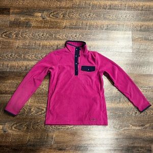 Eddie Bauer Women’s XS Radiator Fleece Snap Mock Neck